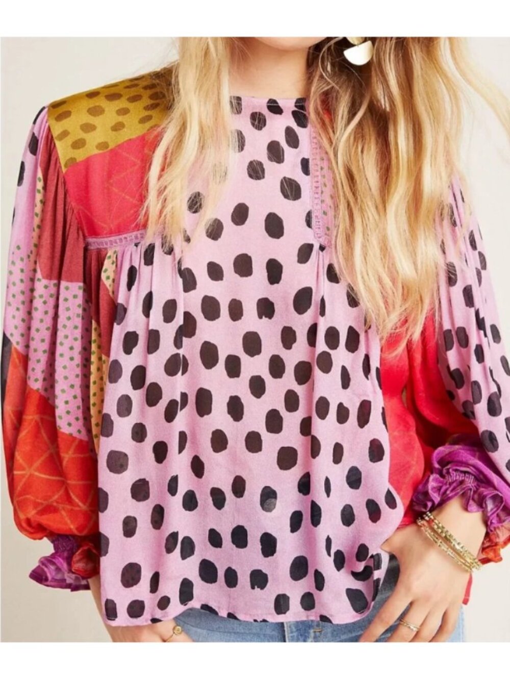 Anthropology | Blank London - Miranda Pleasant Blouse - Picture 3 of 4
